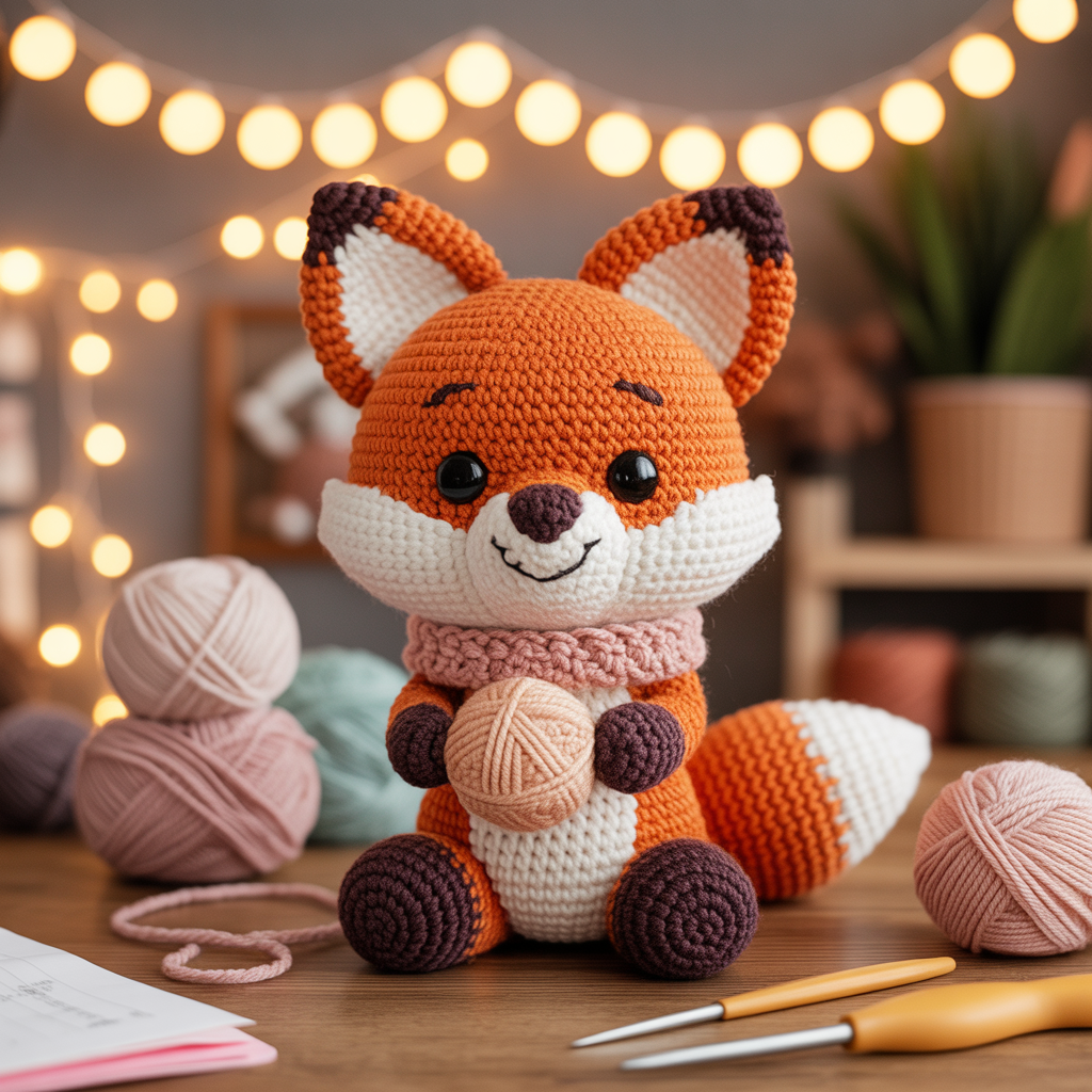 Stitchiko Fox Amigurumi Pattern β Cute Crochet Fox PDF (Instant Download)